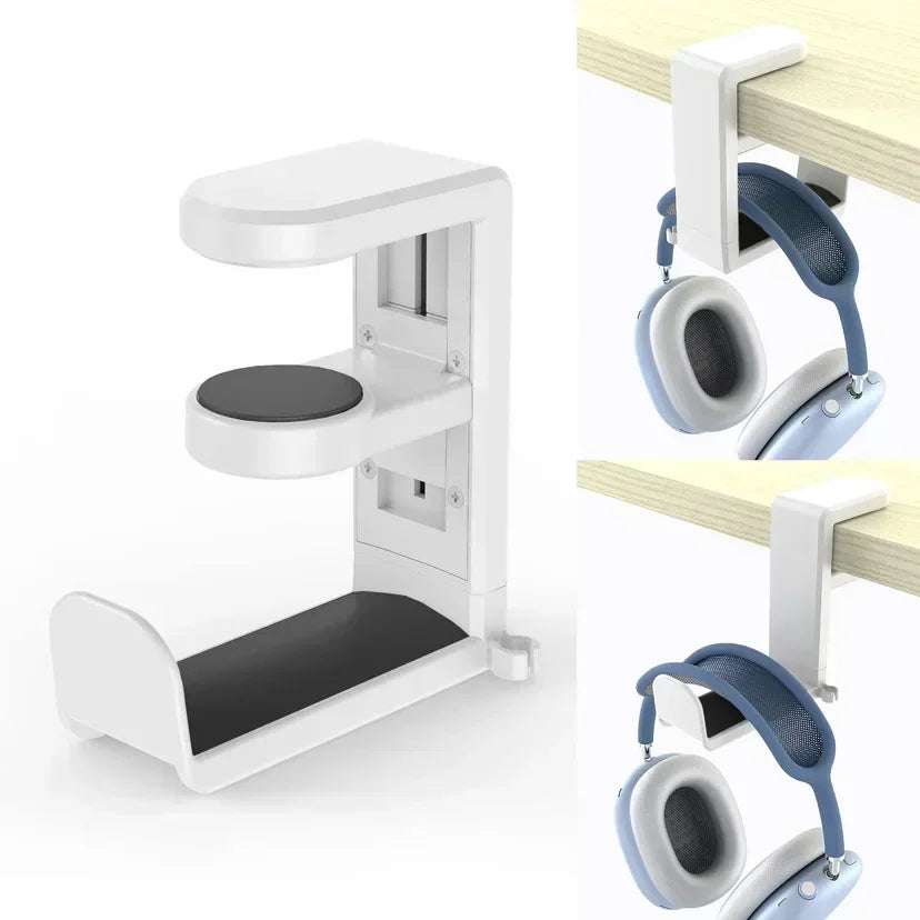 360° Adjustable Table Clip Gaming Headphone Stand