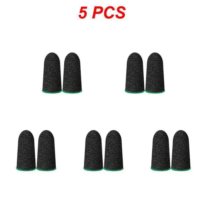 10pcs Mobile Gaming Finger Sleeve Anti-Sweat