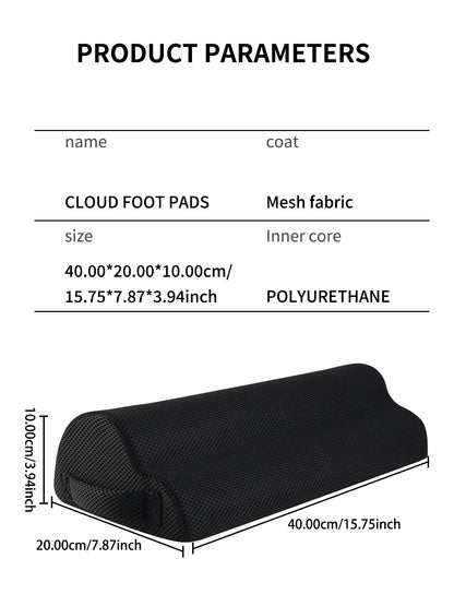 Memory Foam Under Desk Footrest Pillow