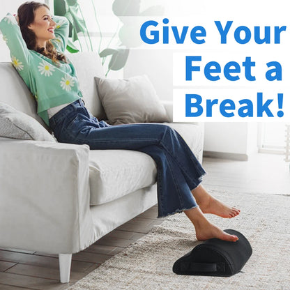 Memory Foam Under Desk Footrest Pillow