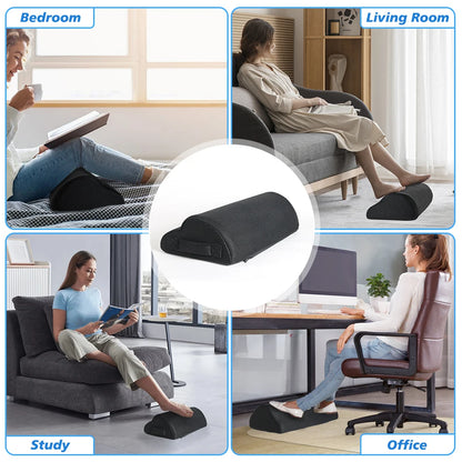 Memory Foam Under Desk Footrest Pillow
