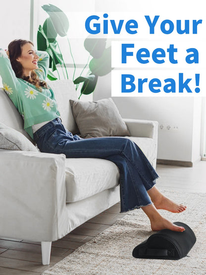 Memory Foam Under Desk Footrest Pillow