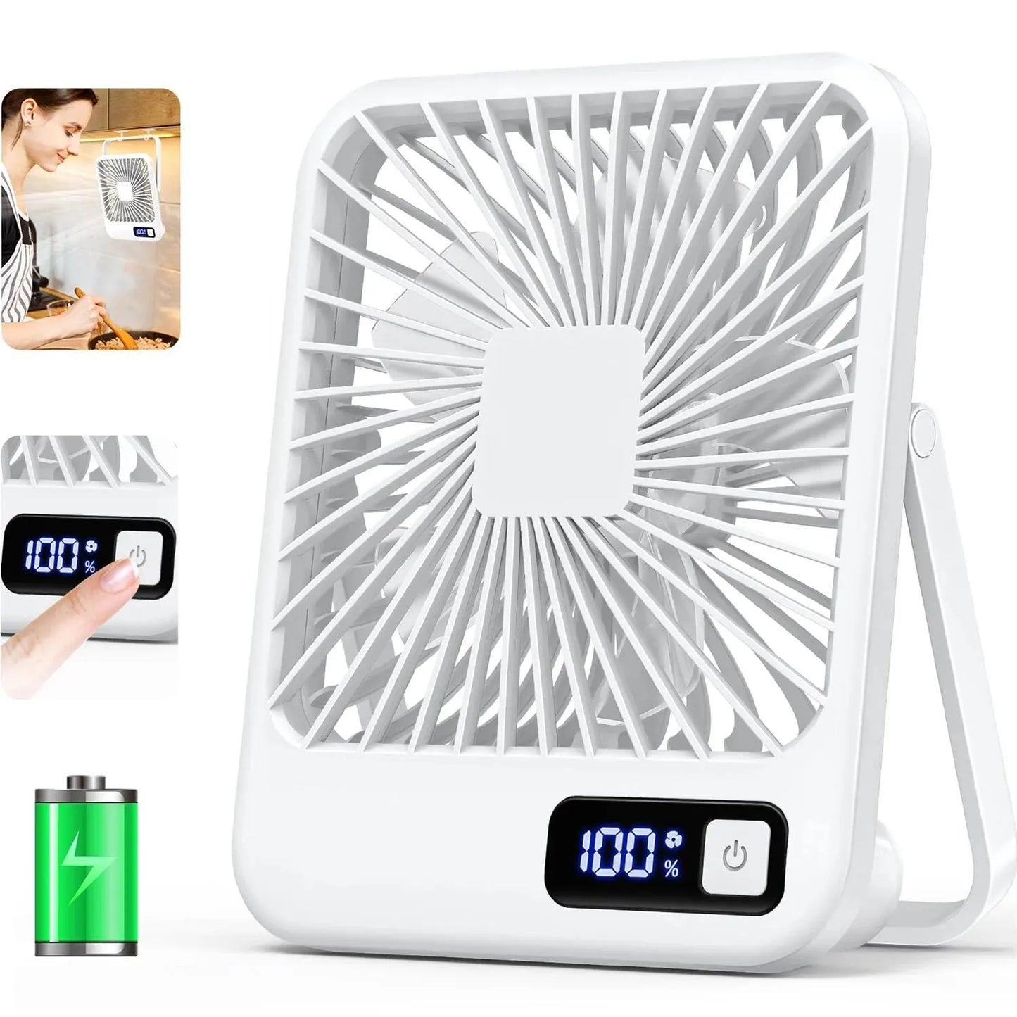 Portable USB Desk Fan
