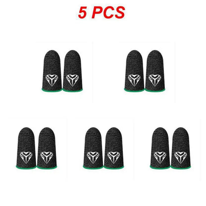10pcs Mobile Gaming Finger Sleeve Anti-Sweat