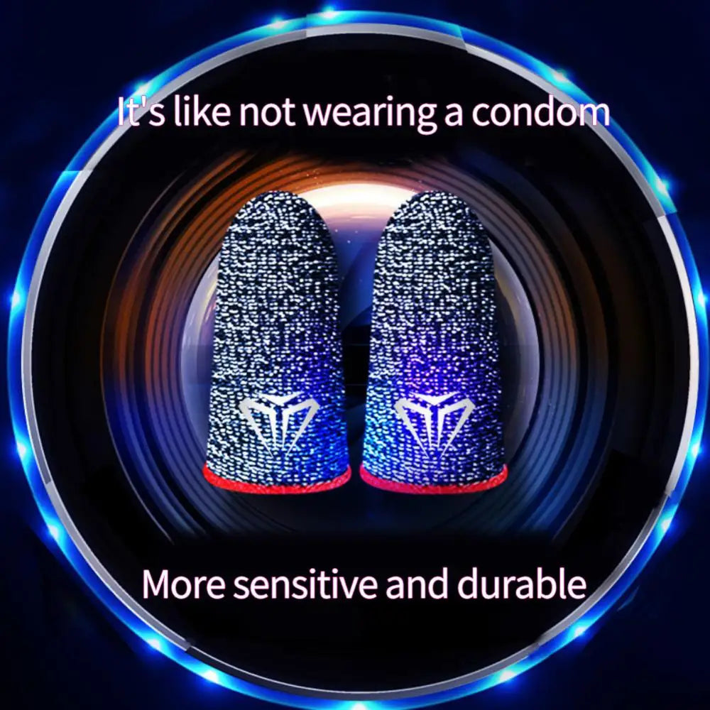 10pcs Mobile Gaming Finger Sleeve Anti-Sweat