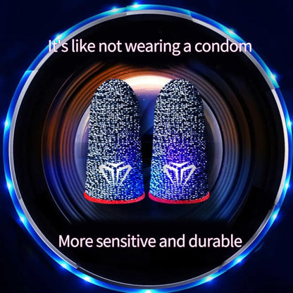 10pcs Mobile Gaming Finger Sleeve Anti-Sweat