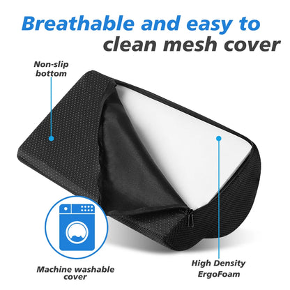 Memory Foam Under Desk Footrest Pillow