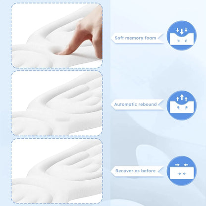 Angel Wing Memory Foam Mouse Pad & Wrist Support