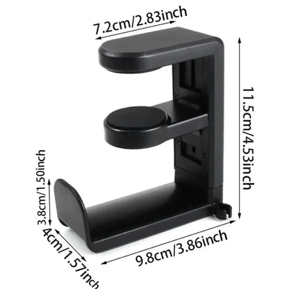 360° Adjustable Table Clip Gaming Headphone Stand