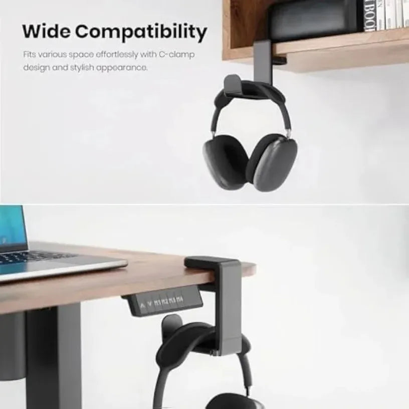 360° Adjustable Table Clip Gaming Headphone Stand