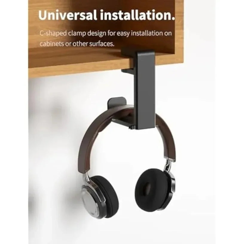 360° Adjustable Table Clip Gaming Headphone Stand