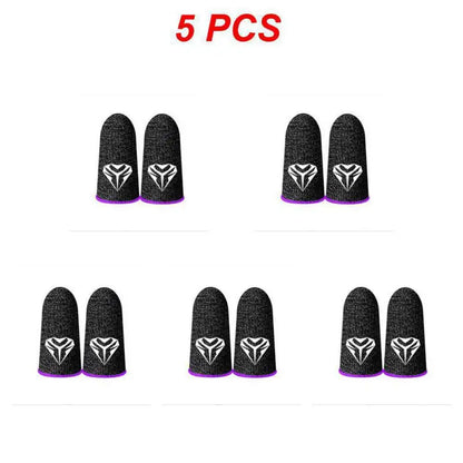 10pcs Mobile Gaming Finger Sleeve Anti-Sweat