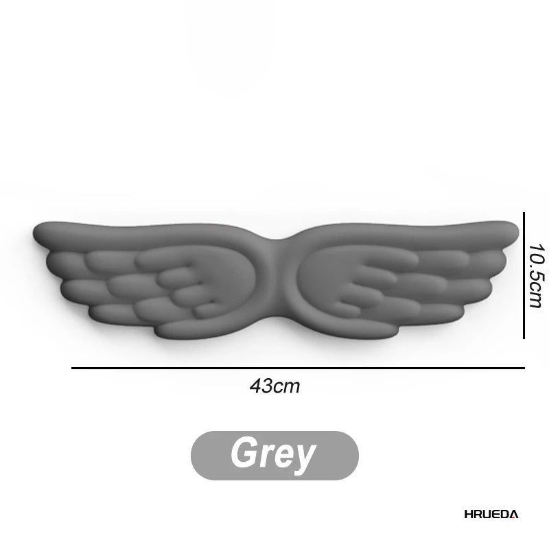 Angel Wing Memory Foam Mouse Pad & Wrist Support