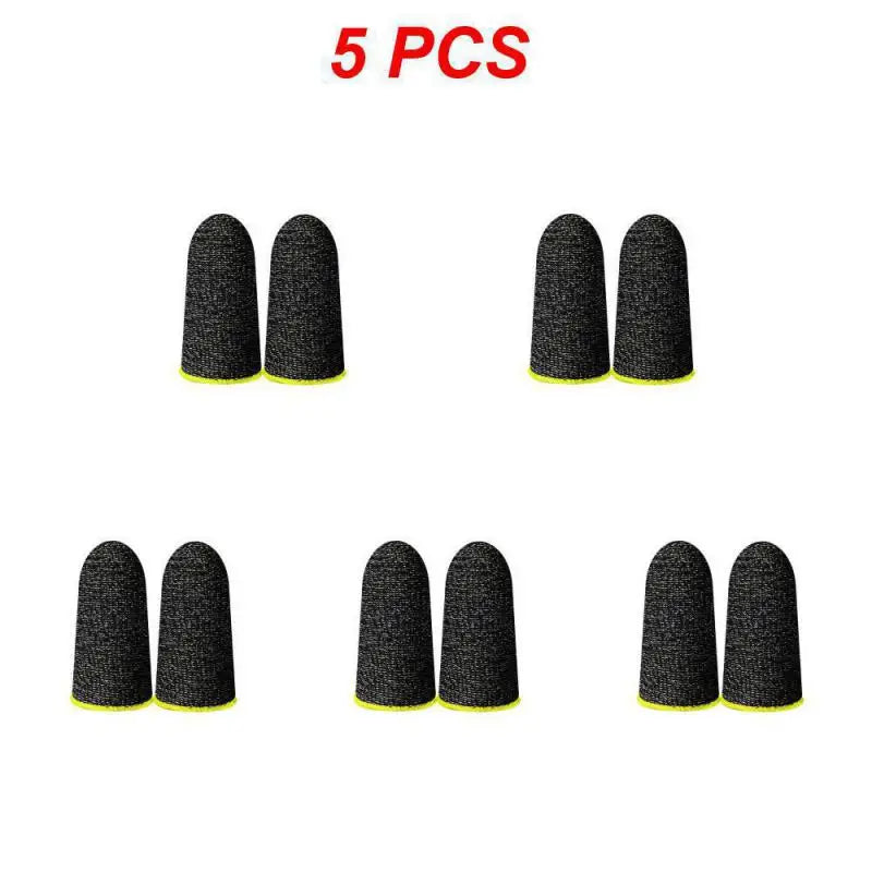 10pcs Mobile Gaming Finger Sleeve Anti-Sweat